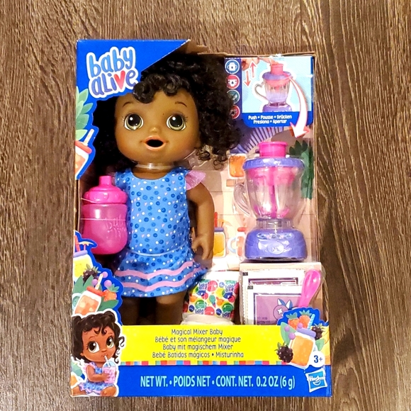 baby alive Toys Baby Alive Magical Mixer Baby Doll Berry Blast With